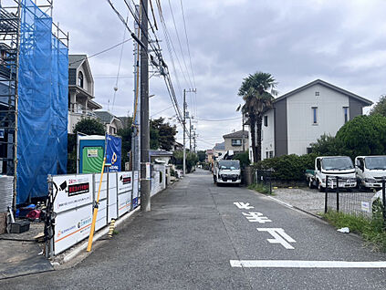 前面道路写真　8/31撮影