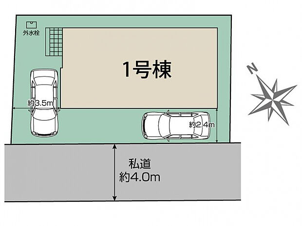 船橋市丸山3丁目1棟 区画図
