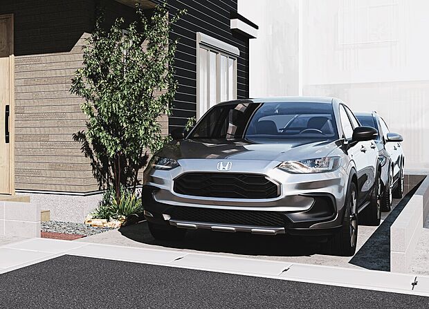 【駐車場2台分付きの新築一戸建て】毎日の生活シーンで足となる車が欠かせない方にとって、
新築一戸建ての車の置き場所は、大きな購入条件の一つです。
家族のニーズを踏まえ検討してみてください!※車体等付き販売ではありません(完成予想CG)