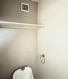 #グレーインテリア トイレ空間