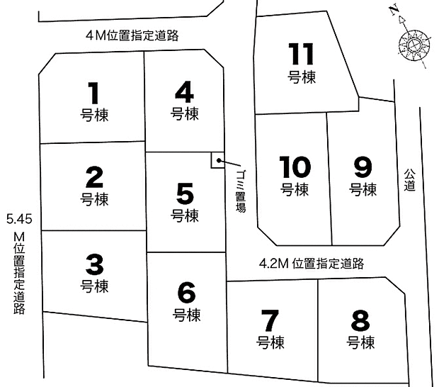 【【GREENSTAGE149期10号棟】】ダストステーションのある分譲地
