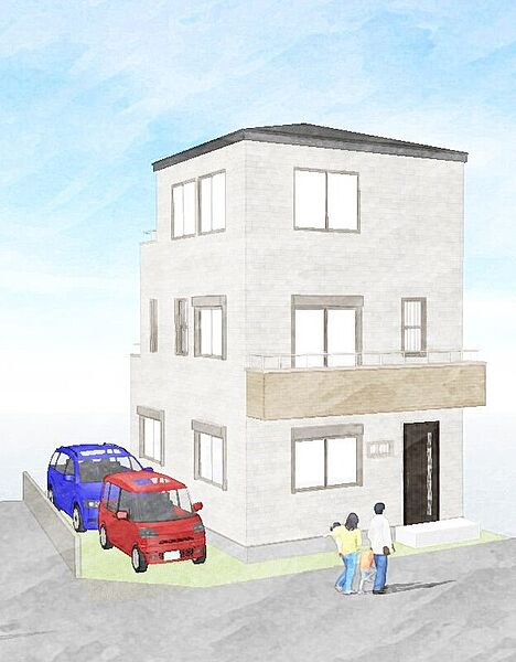 完成予想パース
