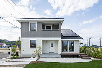 【スウェーデンハウス】朝日分譲住宅 外観