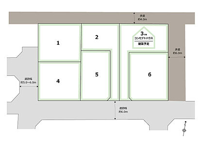 ※絶対高さ制限：10m
※外壁後退：1m
※最低敷地面積：165m2 