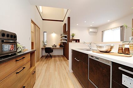 5号地モデルハウス:キッチン