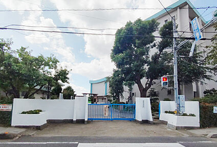 八木崎小学校 現地から700m～730m。(徒歩9分～10分。)