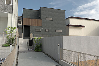 完成予想パース(5号棟)