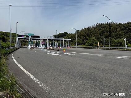 東九州自動車道大分インターチェンジ 現地から1503m。(車で3分。)