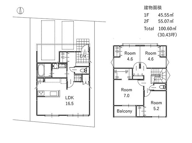 【参考プラン間取図】

