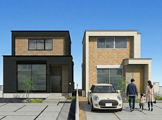 ガーデンスクエア長良公園東の街並み