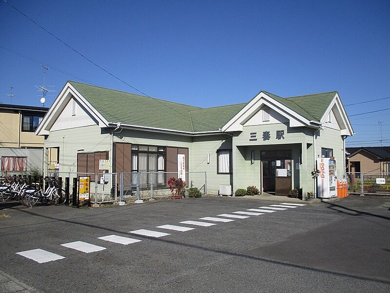 【車・交通】関東鉄道常総線　三妻駅