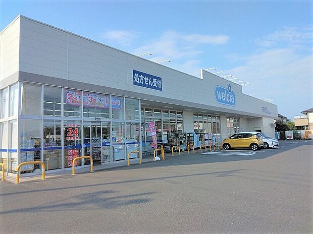 ウエルシア(約530m)