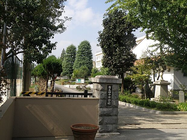 田中中学校（約1,520m）