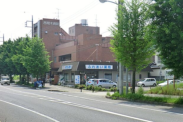 西間木病院（約105m）