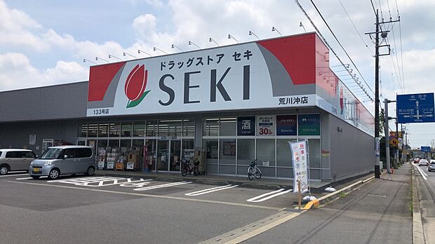 ドラッグストアセキ(約485m)