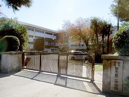 取手第二中学校 1620ｍ