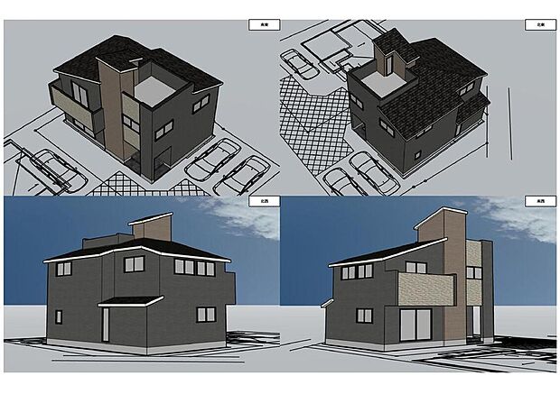 1号棟完成予想図