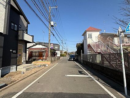 前面道路含む現地写真