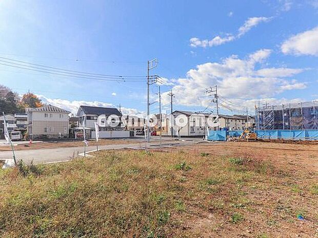 【【現地外観】】コスモホームでは、お問い合わせからご契約、お引渡し後のアフターフォローまで担当のアドバイザーが一貫してお住まい探しをお手伝いいたします。