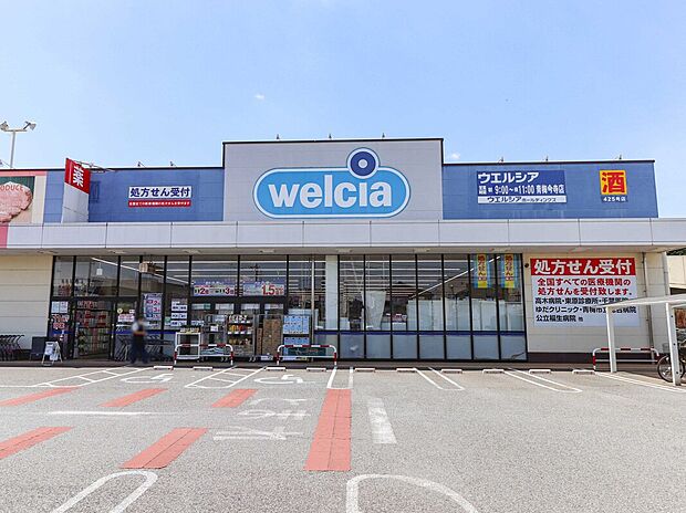 ウエルシア青梅今寺店（約850m）