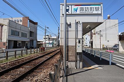 諏訪町駅 現地から1000m～1020m。(徒歩13分。(最長))