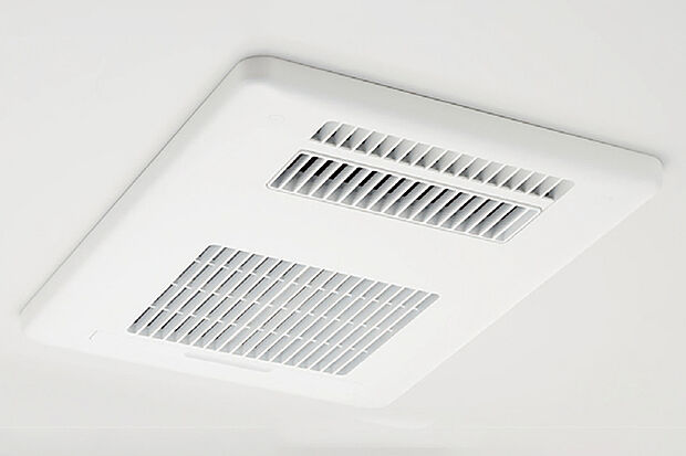 【【換気乾燥暖房機】】換気・乾燥・暖房機能を備えた浴室。シチュエーションに応じて機能を使い分け、いつでも快適な空間を保ちます。雨でも干せるので安心です。また、カビの繁殖も抑え、繊維の芯から心地よい干し心地です。