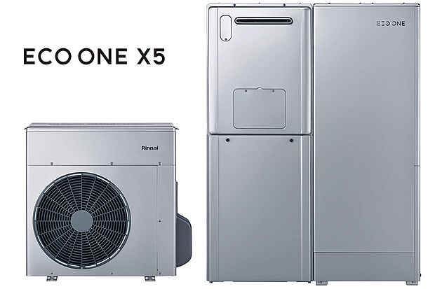 【【エコワン】※70L採用】電気で効率良くお湯を沸かし、ガスで使いたい時にいつでも十分な給湯を。お湯や床暖房の利用状況に応じて使い分けることで、光熱費を抑え、エコで快適な暮らしを実現します。