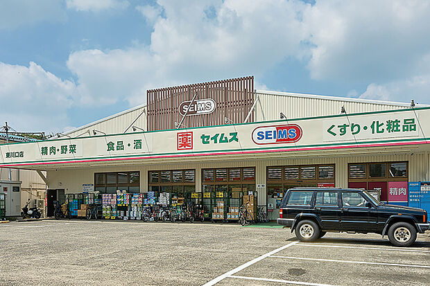 ドラッグセイムス　東川口店（現地より徒歩4分）