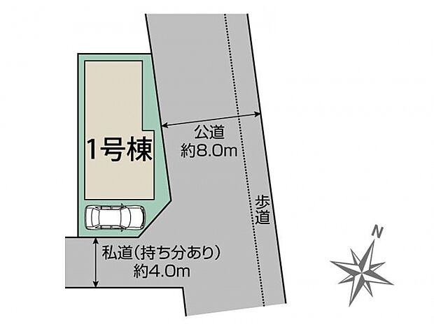 さいたま市北区宮原町2丁目1棟 区画図