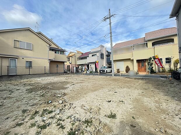 【現地土地写真】
全居室6帖以上・LDK18帖以上のゆとりある「3LDK」プランも可能◎ご家族のご希望をご相談くださいませ!