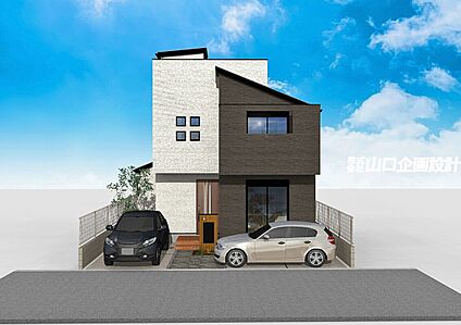 完成予想図 　※図面を基に描いたもので実際とは異なります。