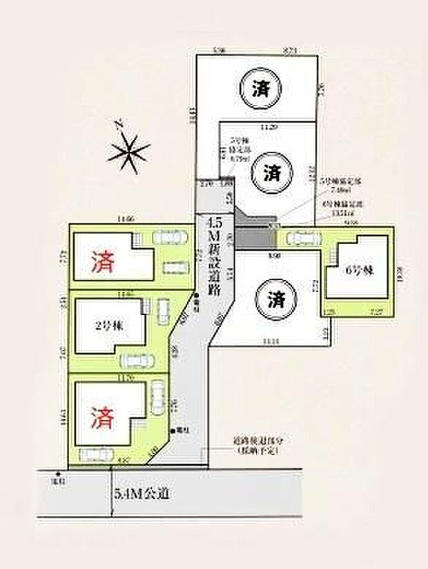 住人以外の人通りや車の進入が少なく、プライバシーが守られやすいお住まい。小さなお子様を持つご家庭にも安心です♪