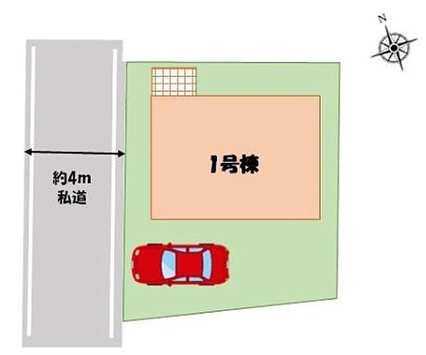 京王線「つつじが丘」駅徒歩18分または自転車6分♪閑静な住宅地☆住人以外の車の進入も少なく、小さなお子様を持つご家庭にも安心です◎