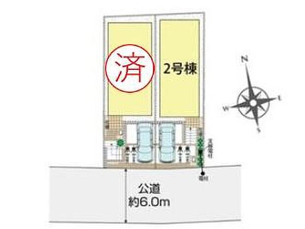 南側道路の明るいお住まいです！前面の道路にゆとりがあるので駐車もスムーズに行えます♪