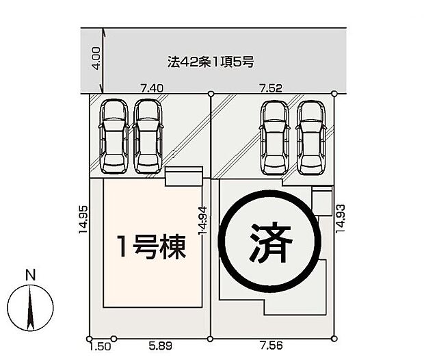 南向きで採光良好な明るいお住まい◎
お車は2台並列駐車可能です☆
前面道路は車通りも少なくお車の出し入れも落ち着いて行えます◎
