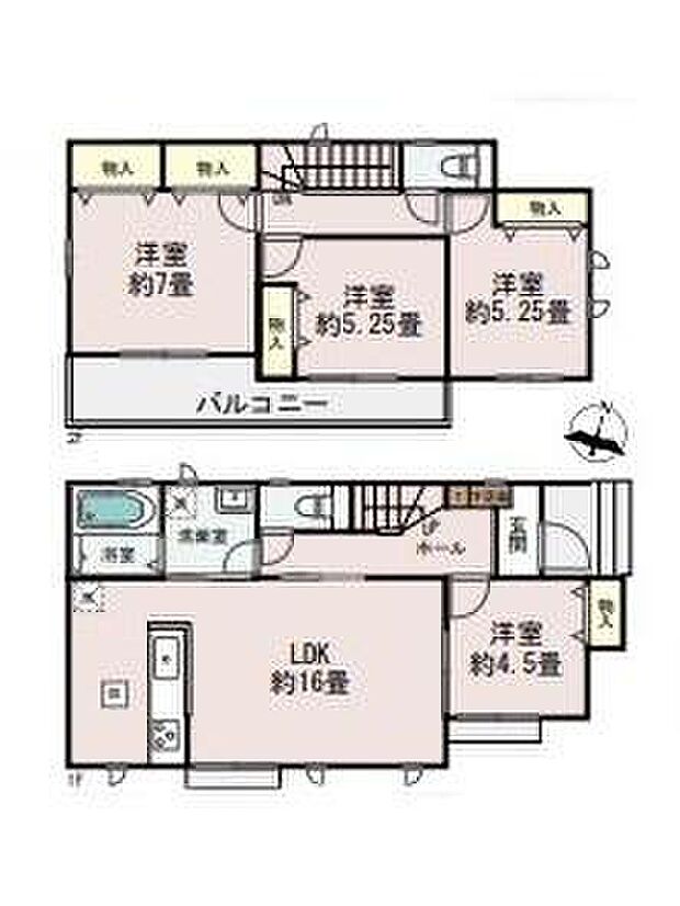 (A号棟)、価格5690万円、4LDK、土地面積111.23m2、建物面積93.67m2