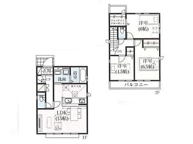 【3LDK】大きな窓のあるリビングは、陽光あふれる明るい空間です。
居心地良く、ご家族皆がゆったり寛げる憩いの空間となりそうです。
各所に収納も充実♪忙しいママにうれしい家事動線良好な間取♪