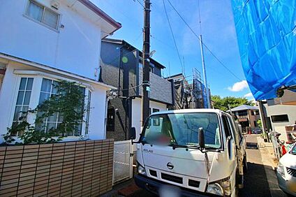 【前面道路含む現地写真】