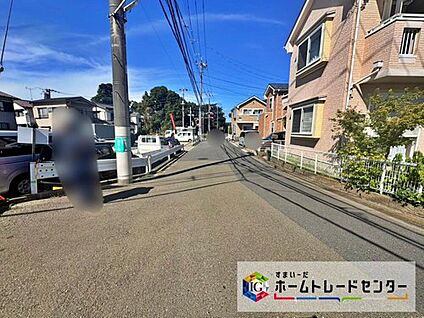 【前面道路含む現地写真】