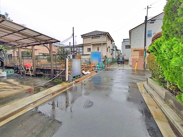 【前面道路含む現地写真】気になった物件すぐにご見学対応させていただきます♪平日・お仕事帰りなど、いつでもご案内可能です♪周辺環境と併せて、実際に現地をご確認ください♪