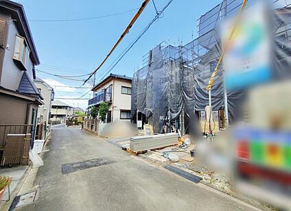 前面道路含む現地写真