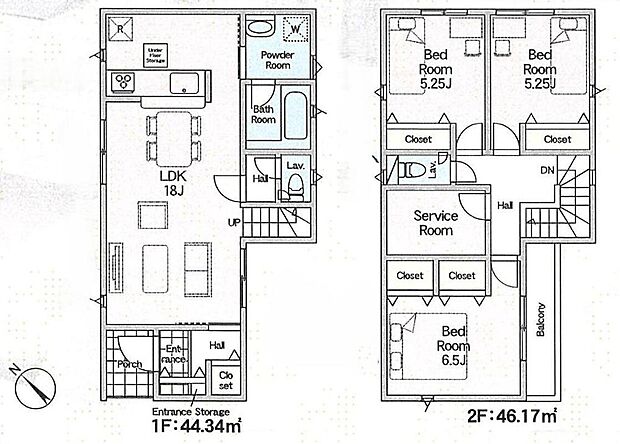 (1号棟)、価格2688万円、3LDK+S、土地面積93.29m2、建物面積90.51m2