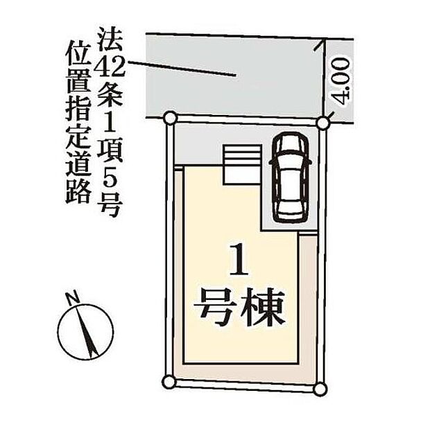 ≪全体区画図≫
カースペース1台分♪