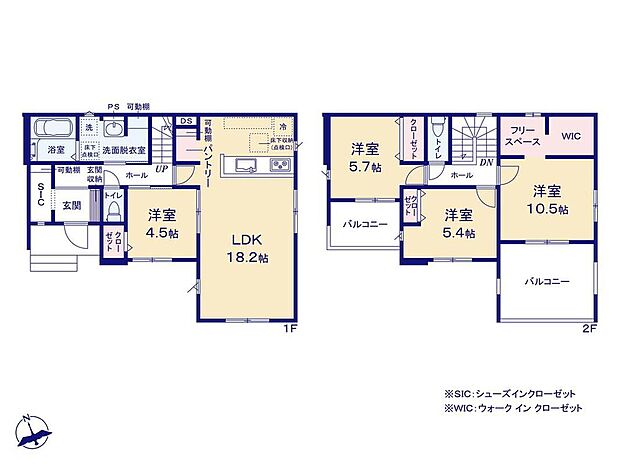 (1号棟)、価格4999万円、4LDK、土地面積231.56m2、建物面積111.07m2