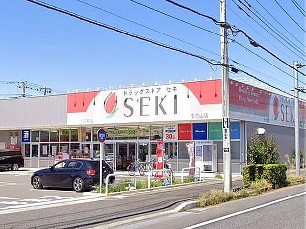 ドラッグストアセキ南流山店(約700m)