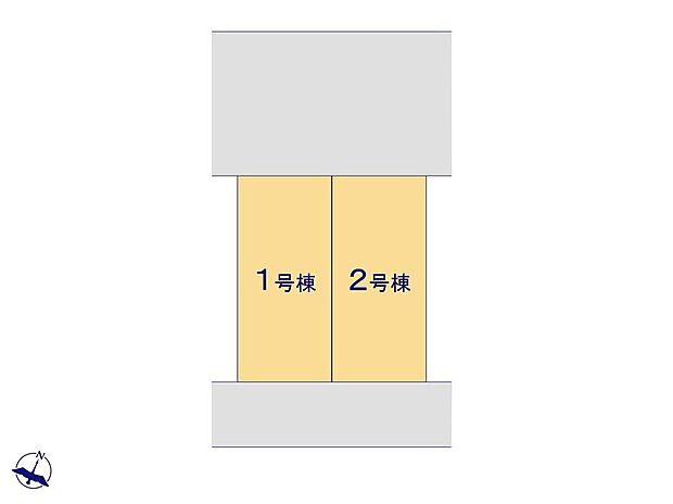【全体区画図】≪全体区画図≫
両面道路で開放感◎!陽当たり良好♪