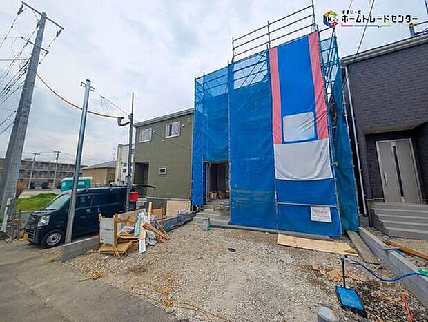 【現地外観写真】「耐震＋制震」を兼ね備えた家、ＱＵＩＥ（クワイエ）。
安心の「住宅性能評価」取得物件！