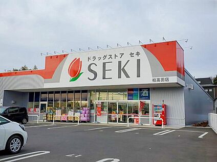 ドラッグストアセキ柏高田店 450m(徒歩6分)