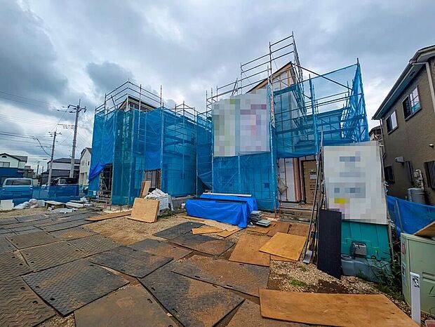 【現地外観写真】【次世代につなげるZEH水準仕様】【安心の住宅性能評価取得物件!】安心の第三者機関による検査済み!地震に強い家!