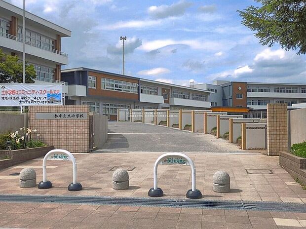 柏市立土小学校(約700m)